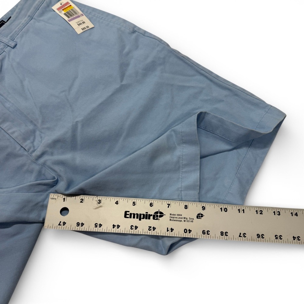 Vineyard Vines Mens 38 9 Inch Club Shorts Light Blue Cotton Twill NWT Chino Golf - Picture 6 of 10